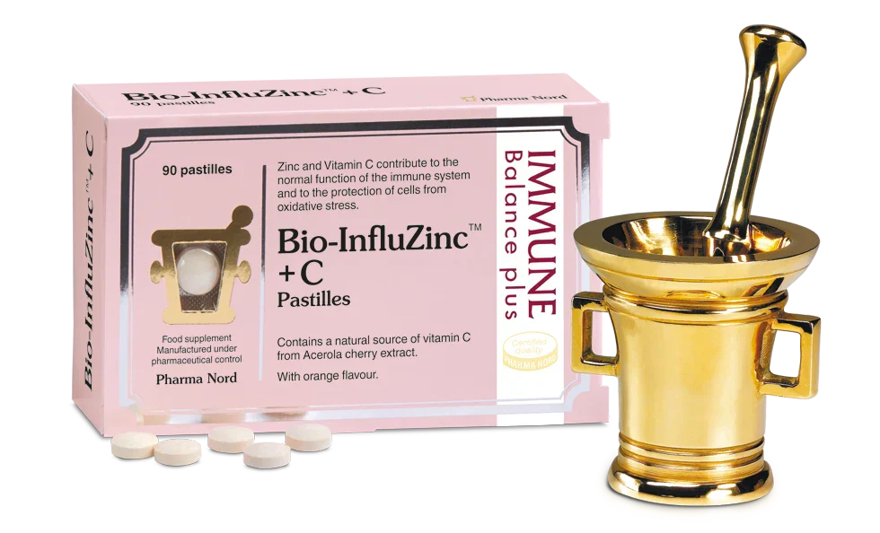 Pharma Nord Bio-Influzinc+C 90 Pastilles