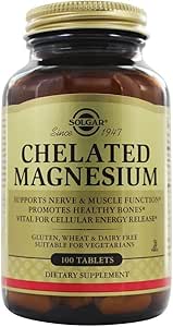 Solgar Chelated Magnesium 100 Tabs