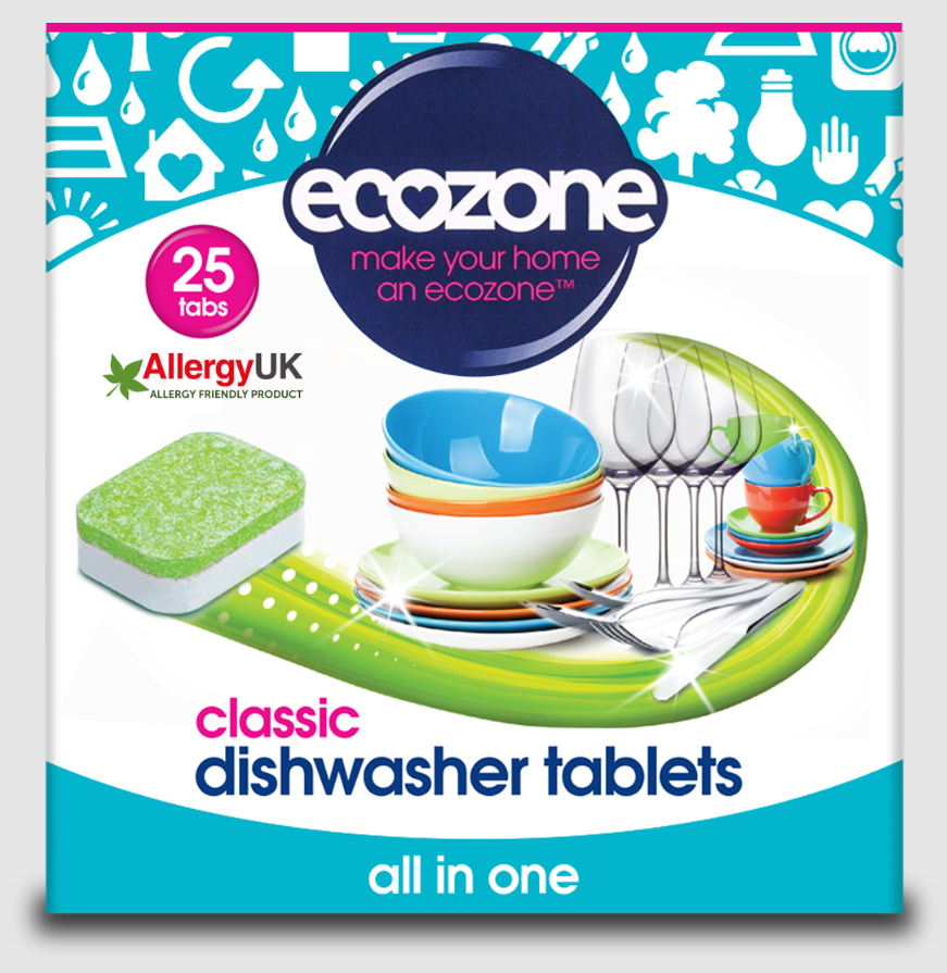 Ecozone Dishwasher Tablets 25 Tablet