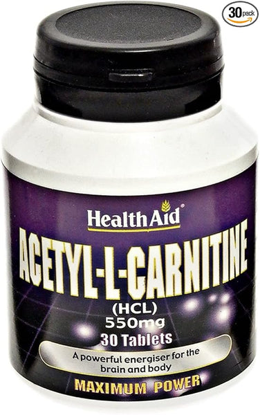 Health Aid Acetyl-L-Carnitine Hcl 30S