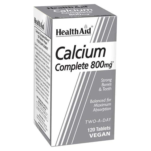 Health Aid Calcium Complete 800Mg 120S