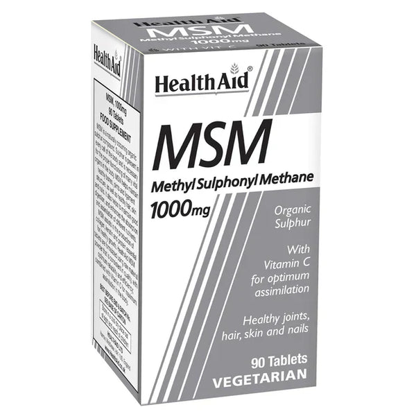 Health Aid Msm 1000Mg 90S