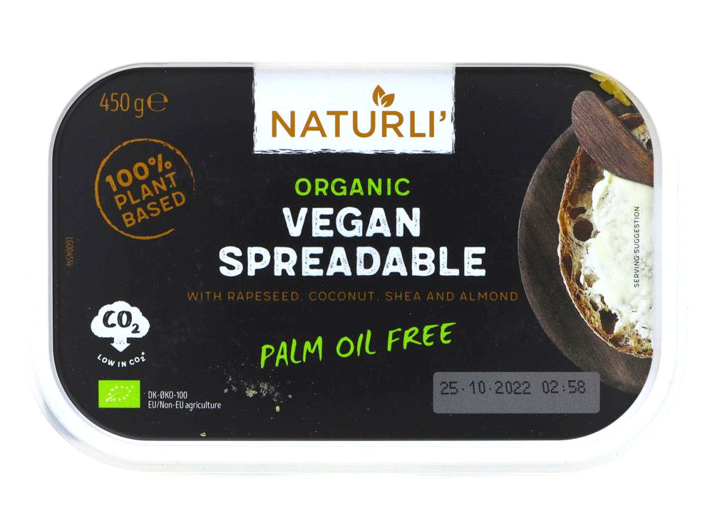 Naturli Spreadable 450G Og