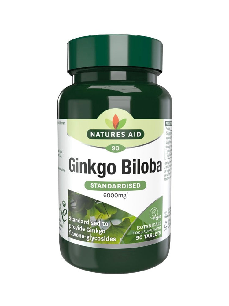 Natures Aid Ginkgo Biloba 90's