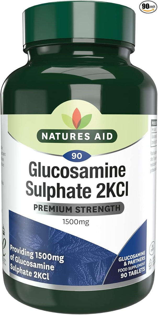 Natures Aid Glucosamine 1500Mg 90S