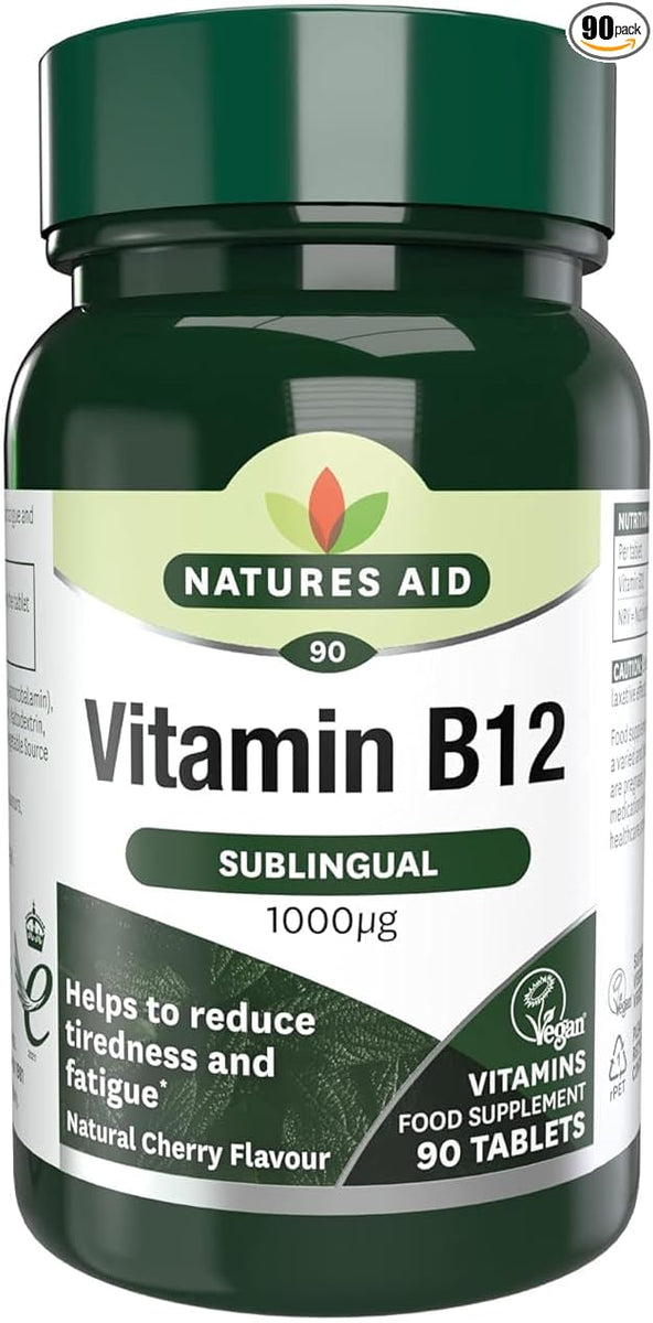 Natures Aid Vitamin B1 100Mg 90 Tablets