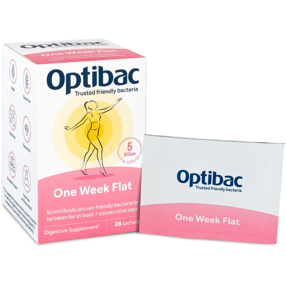 Optibac One Week Flat Flat - 28