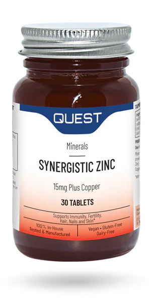 Quest Synergistic Zinc & Copper 15Mg 30S