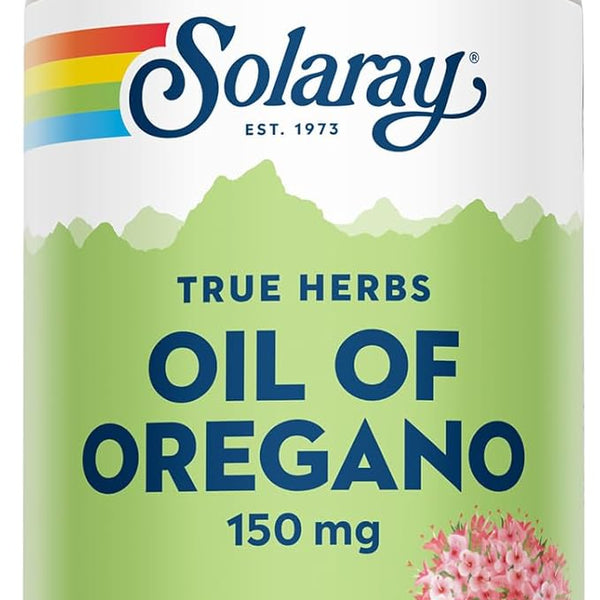 Solaray Oil Of Oregano - 60 Capsules