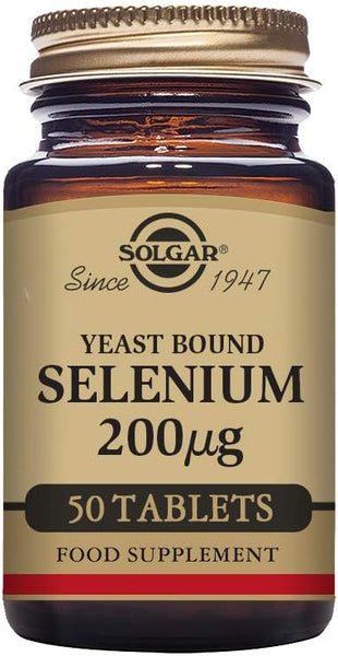 Solgar Selenium Yeast Bound 200Ug