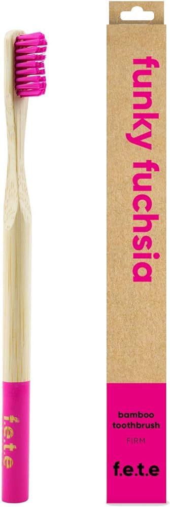 From Earth To Earth Tooth Brushes - Funky Fuchsia