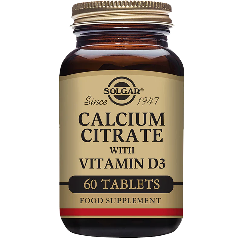 Solgar Calcium Citrate With Vitamin D3