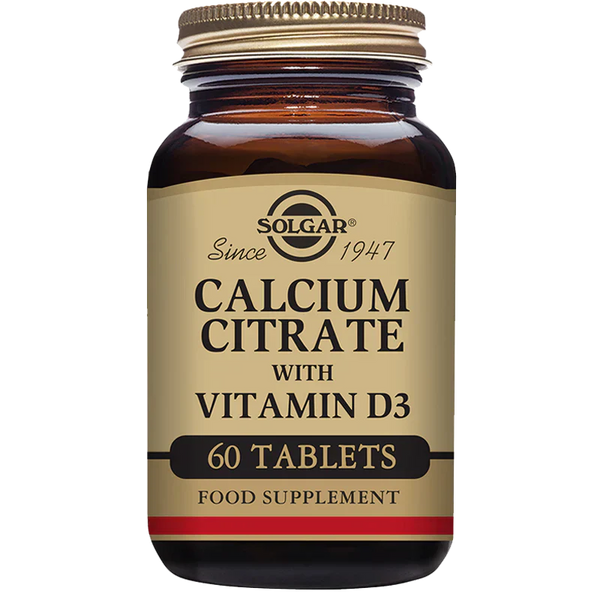 Solgar Calcium Citrate With Vitamin D3