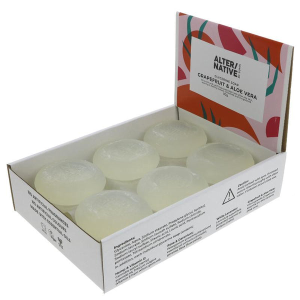 Alter Native glycerine Soap Grapefruit and Aloe Vera