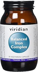 Viridian Nutrition Balanced Iron 15Mg Complex - 90 Veg Caps