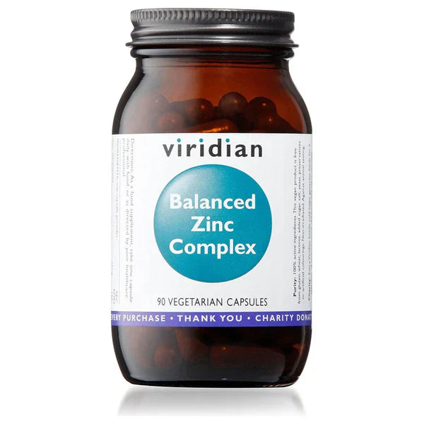 Viridian Nutrition Balanced Zinc Complex - 90 Veg Caps