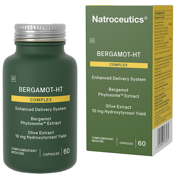 Natroceutics Bergamot-HT Complex bottle and packaging on a white background