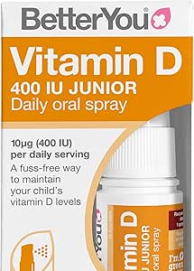 Betteryou Vitamin D 400Ui Junior Daily Spray