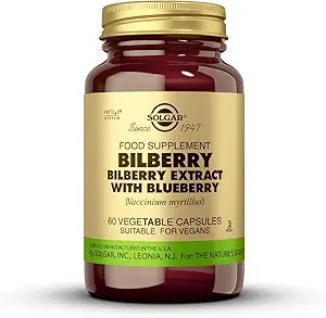 Solgar Bilberry Berry Extract With Blueberry