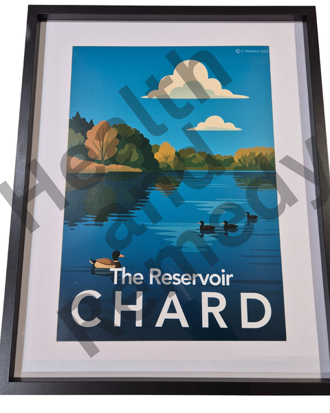 A4 Framed - Reservoir