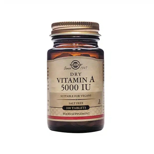 Solgar Dry Vitamin A 5000 Iu 1502 G