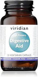 Viridian Nutrition High Potency Digestive Aid - 30 Veg Caps