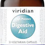 Viridian Nutrition High Potency Digestive Aid - 30 Veg Caps