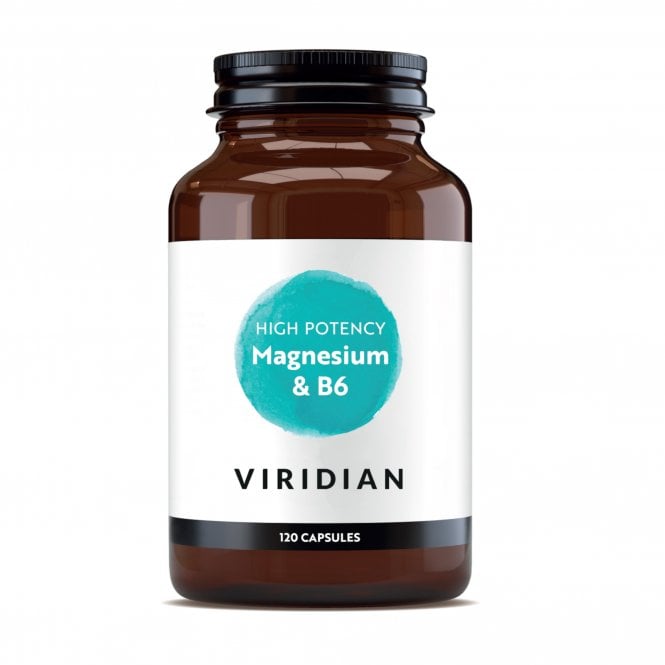 Viridian High Potency Magnesium & B6 - 120 Veg Ca