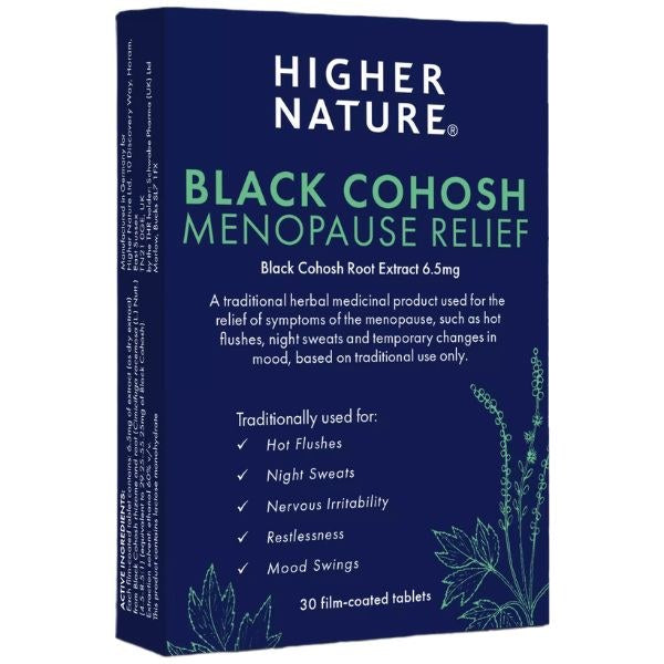 Higher Nature Black Cohosh 30S