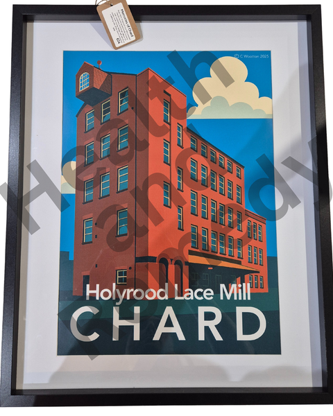 A4 Framed - Lace Mill