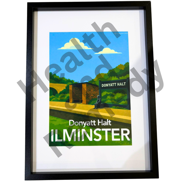 A4 Framed - Ilminster Donyatt Halt