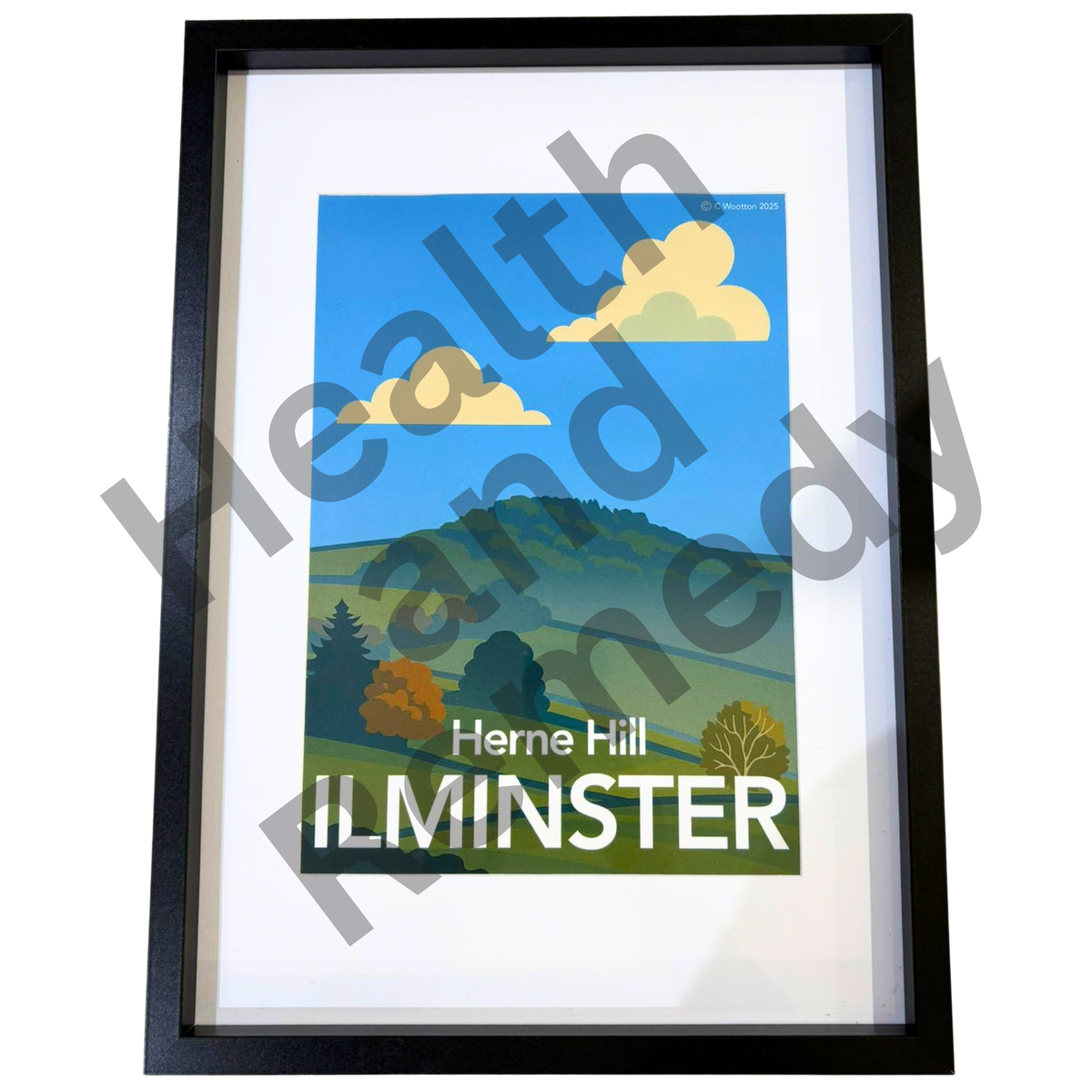 A4 Framed - Ilminster Herne Hill