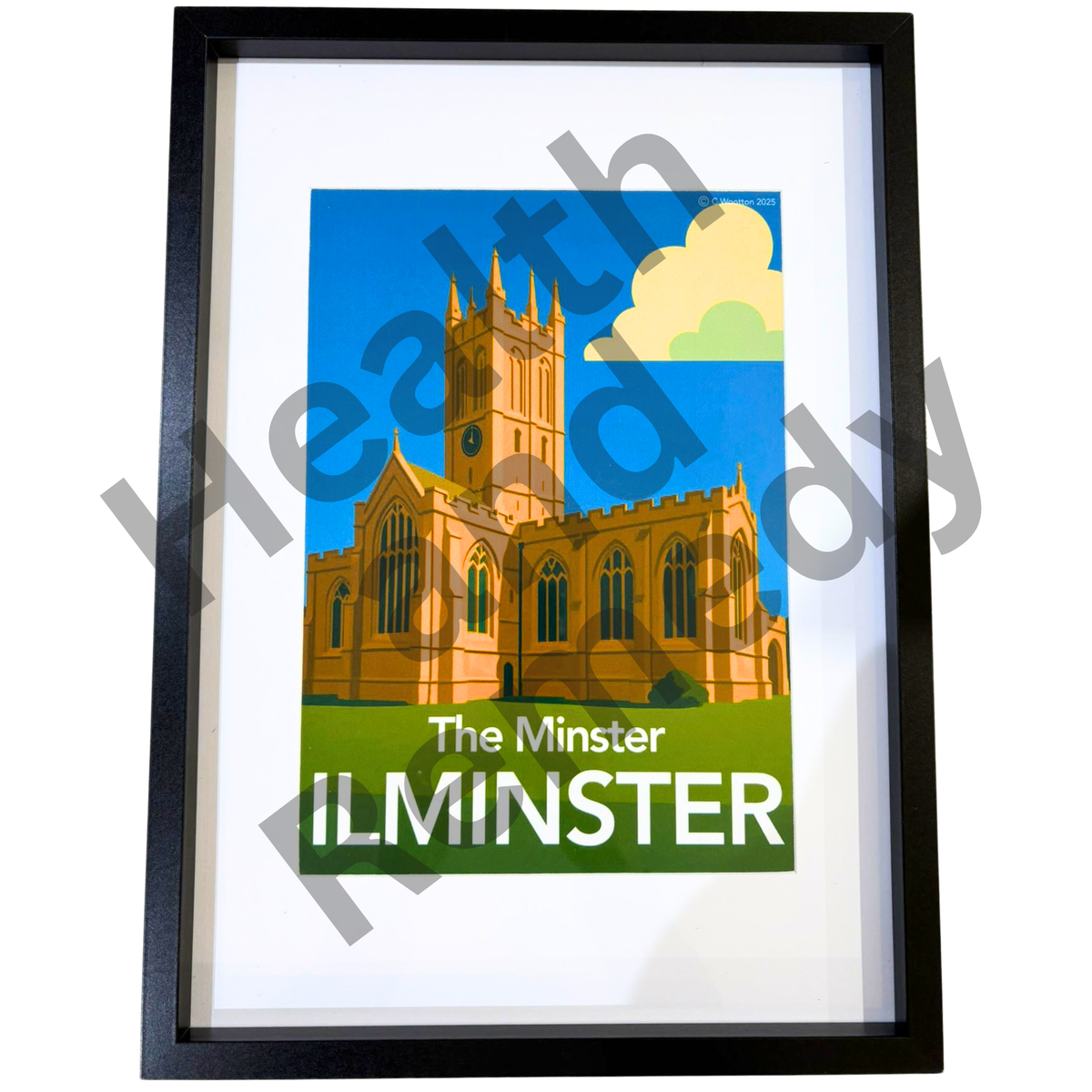 A4 Framed - Ilminster Minster