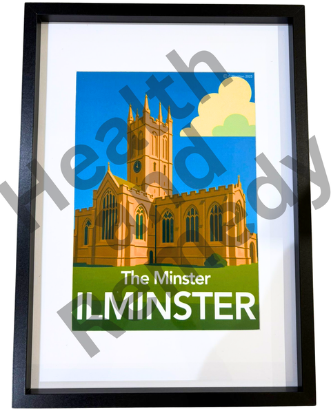 A4 Framed - Ilminster Minster