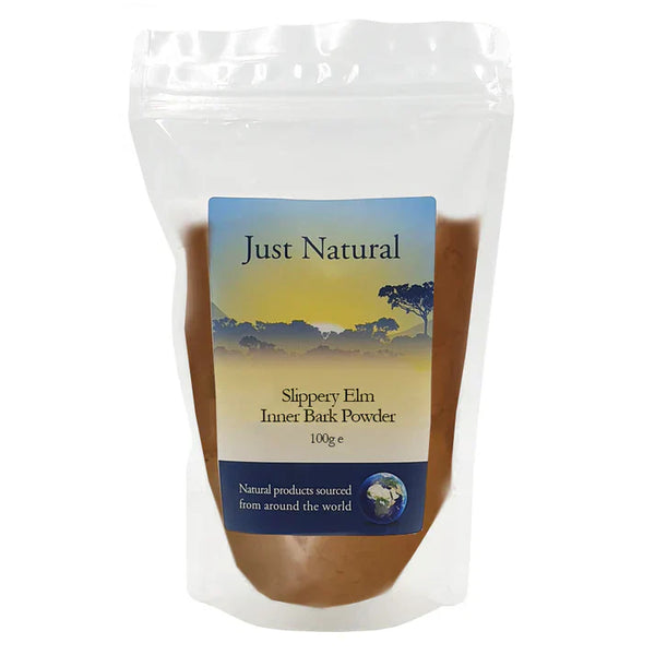 Just Natural Slippery Elm Bark Powder 100G