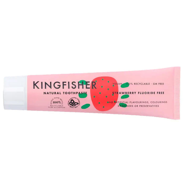 Kingfisher Children's Strawberry Fluoride Free Toothpaste 100ml