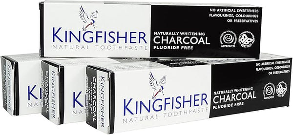 Kingfisher Natural Toothpaste Charcoal