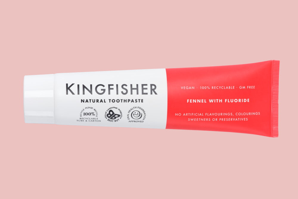 Kingfisher Toothpaste Fennel Fluoride Fr