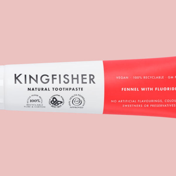 Kingfisher Toothpaste Fennel Fluoride Fr