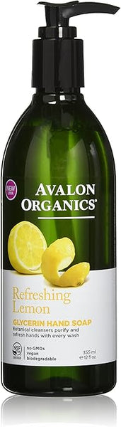 Avalon Organics Lemon Glycerin Hand Soap 350Ml
