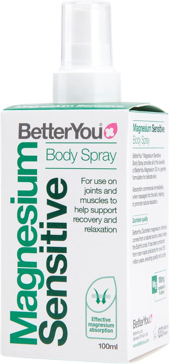 Betteryou Magnesium Oil Sensitive Spray 100Ml