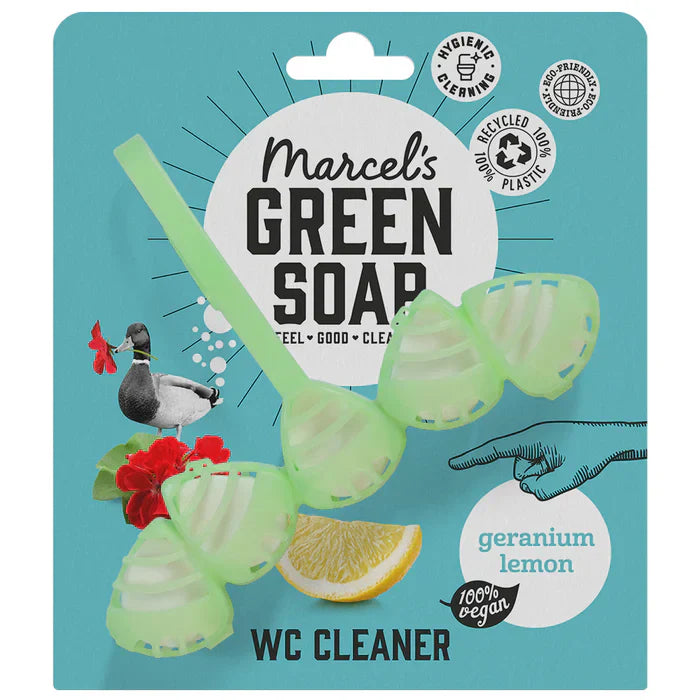 Marcels Green Soap Toilet Block- Geranium & Lemon