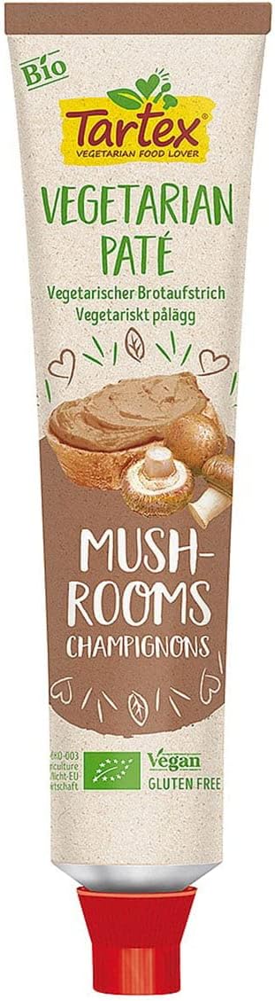 Mushroom Organic Vegetarian Pâté 200g Tartex