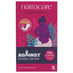 Natracare Panty Liner Curved