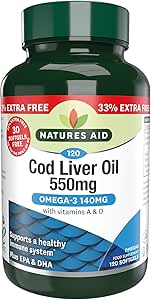 Natures Aid Cod Liver Oil 550G