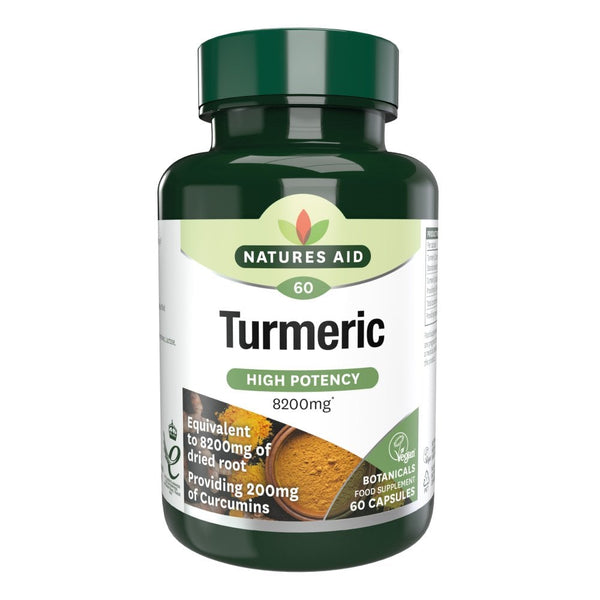 Natures Aid Turmeric 8200Mg 60'S