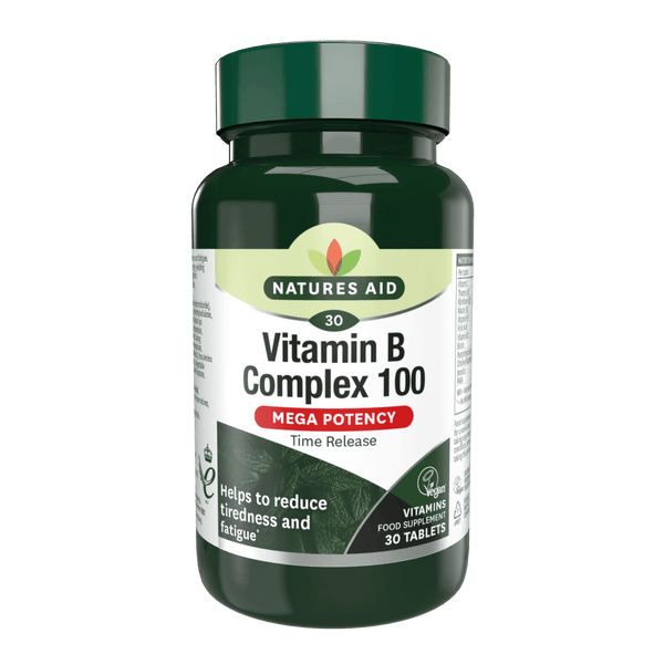 Natures Aid Vitamin B Complex 100 30 Tab
