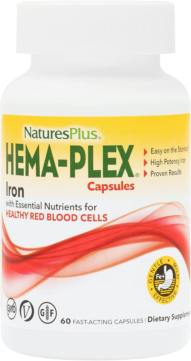 Nature's Plus Hema-Plex 60 Caps