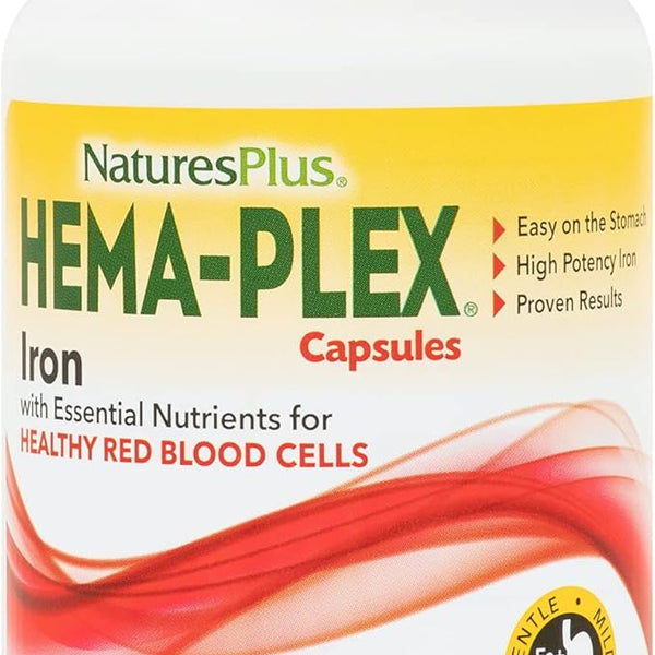 Nature's Plus Hema-Plex 60 Caps