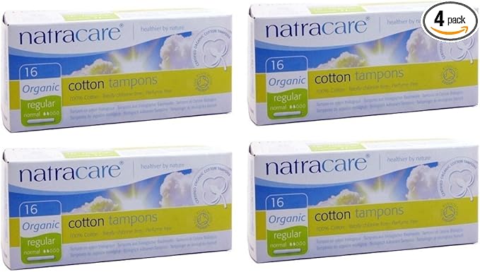 Natracare Org Applicator Tampons Regular 16Pieces